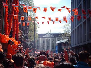 Queen’s Day street